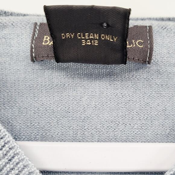 Banana Republic Blue Gray 100% Merino Wool Button Up Cardigan Sweater Women's M - Picture 7 of 7